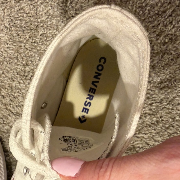 Converse Classic White High-Tops - Picture 8 of 8